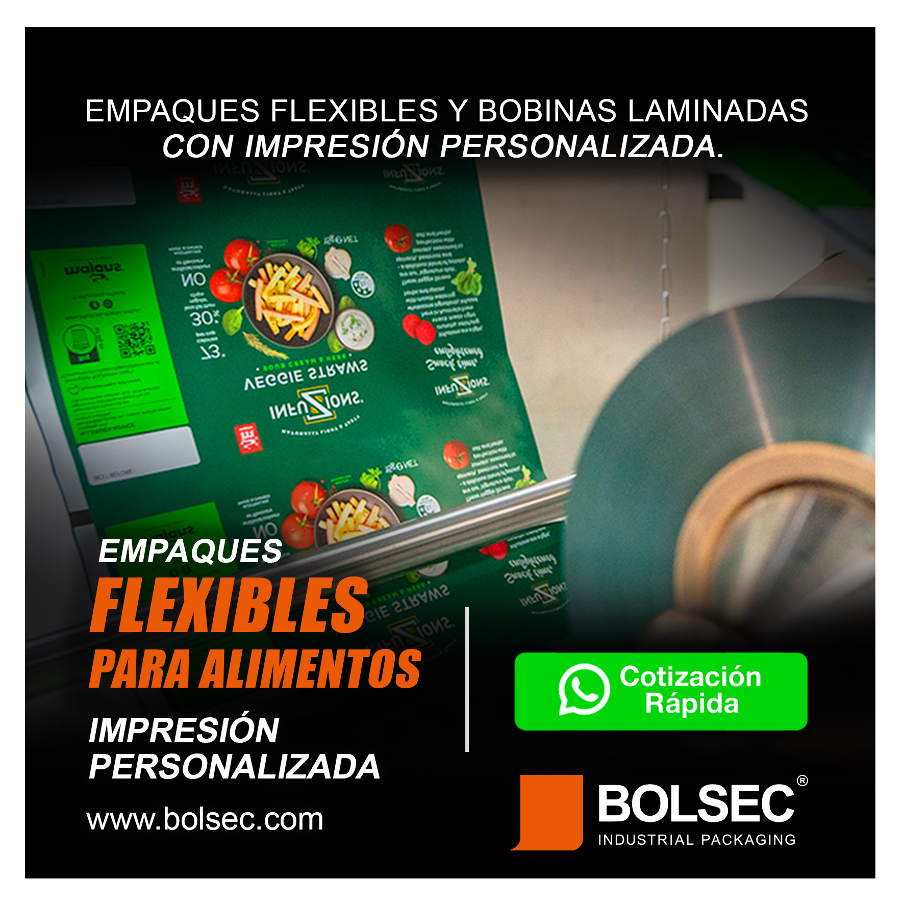 fabricante de bolsas pouch personalizadas