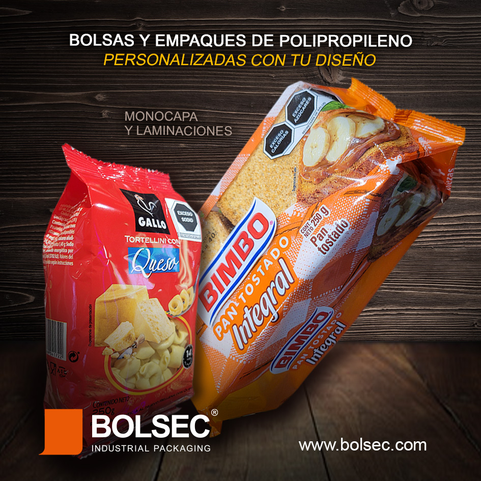 bolsas de celofán con impresion personalizada